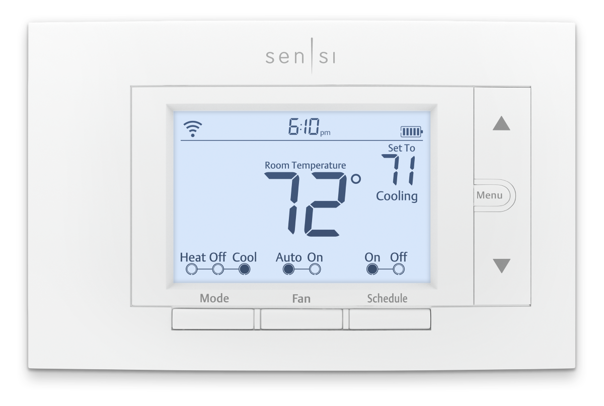 1F87U-42WF-Sensi Pro Wi-Fi Programmable Thermostat for Smart Phone/Tablet and PC & Alexa, Apple Home