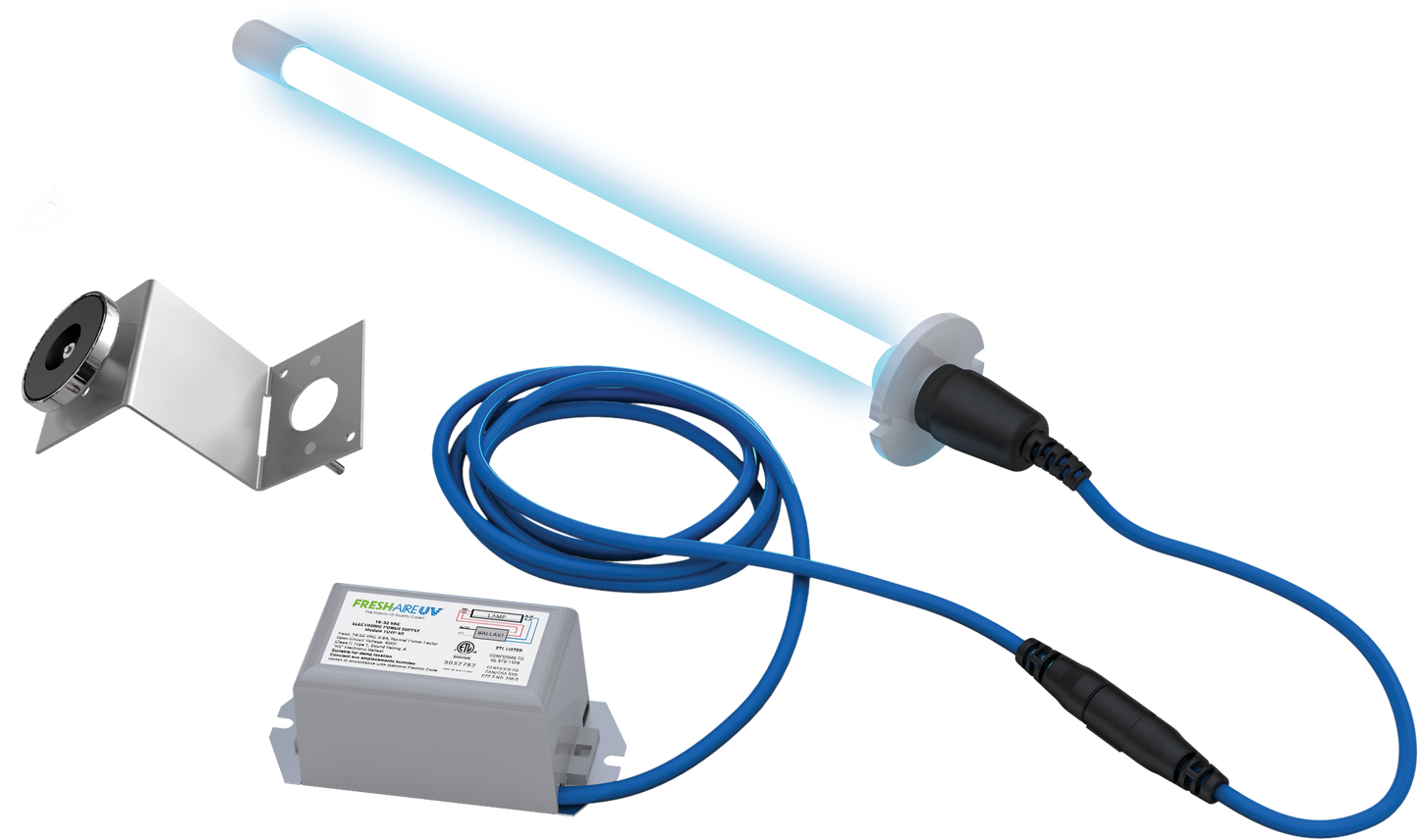Fresh-Aire TUV-BTER - Germicidal UV system w/ single remote lamp