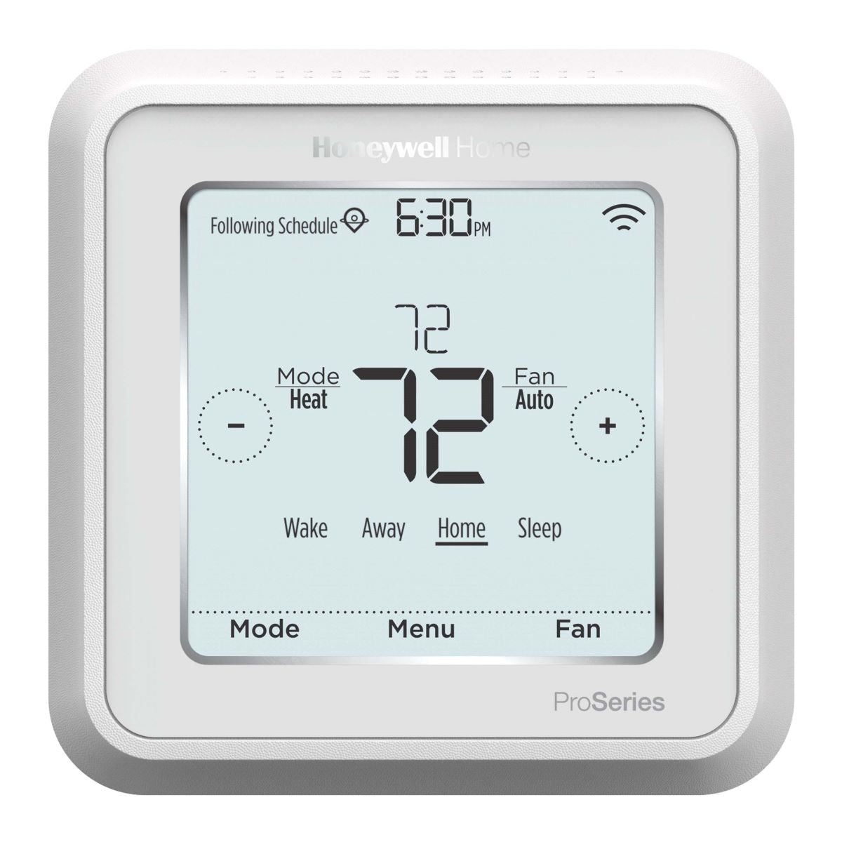 Honeywell Thermostat TH6320WF2003 T6 Pro Wi-Fi_Program_vent_3H/2C HP_2H/2C Conv./Dual Fuel