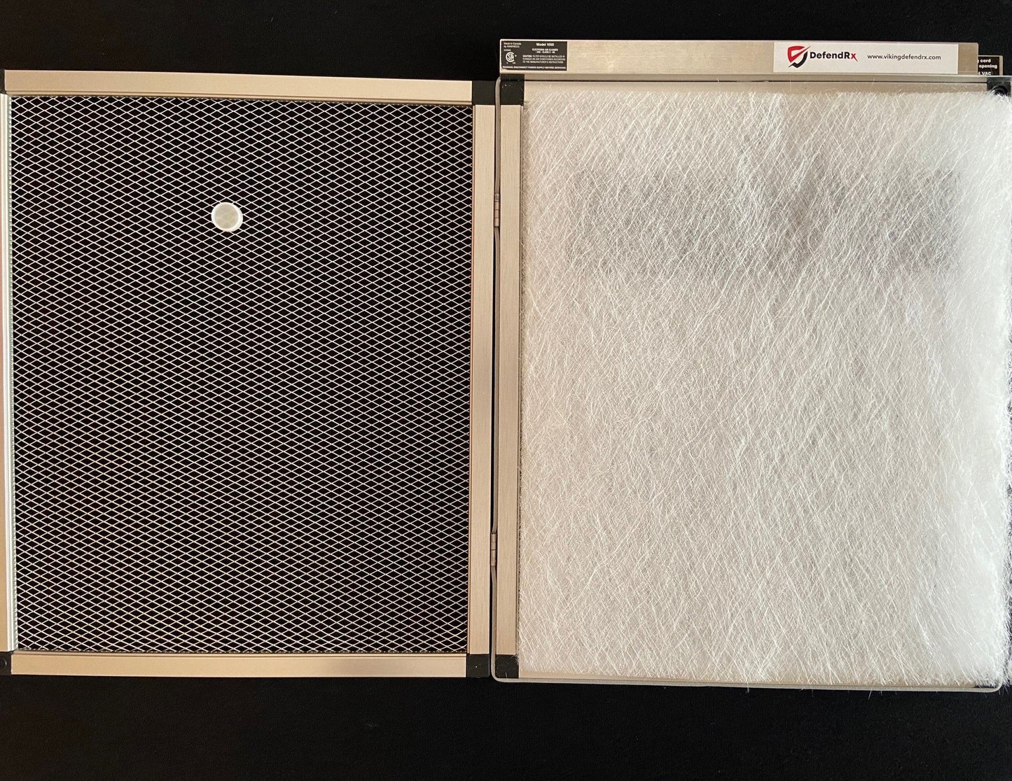 DefendRx 1000 1" Panel With Pop Up Corners + 3 Low Pressure Media Refills