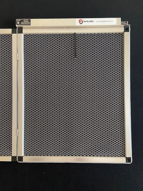 DefendRx 1000 1" Panel With Pop Up Corners + 3 Low Pressure Media Refills