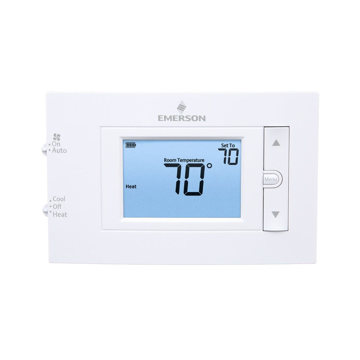 1F83C-11NP-4.5" Digital Display Non-Programmable Thermostat Conventional Single Stage 1H/1C