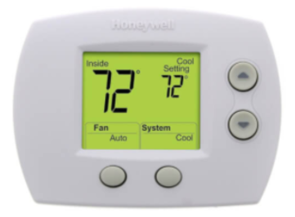 Honeywell Thermostat TH5110D1022 1H/1C HP or Conv Non Program Auto Change Over (Large Disp.)
