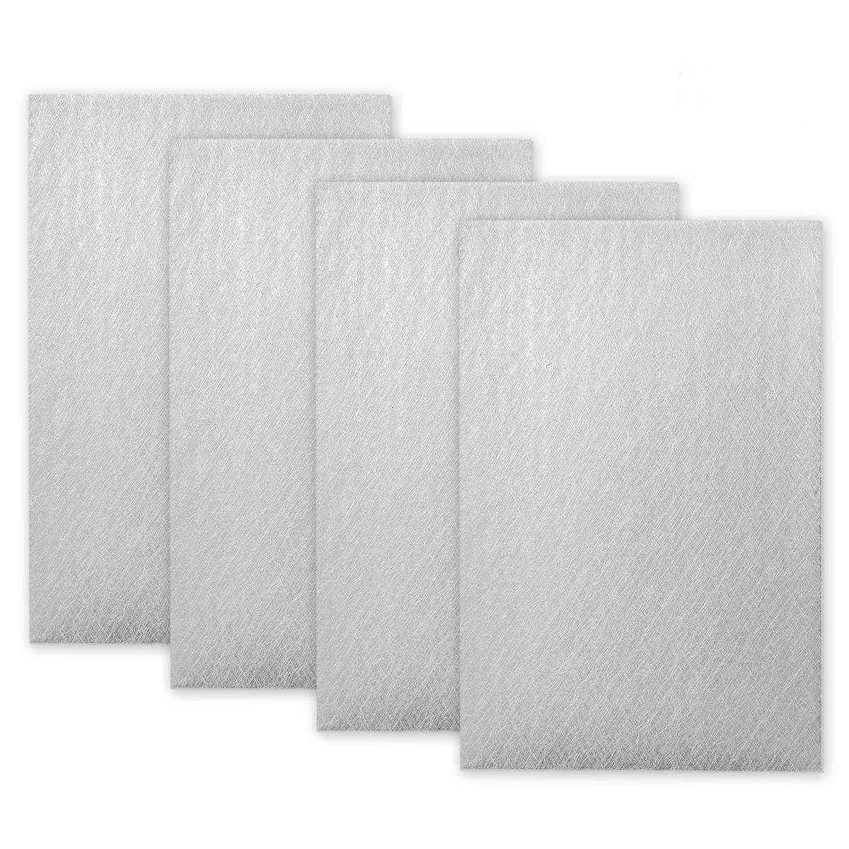 Original Replacement Filter Media For Viking DefendRx 1000 1" 4-PACK Genuine OEM with NO Carbon Insert